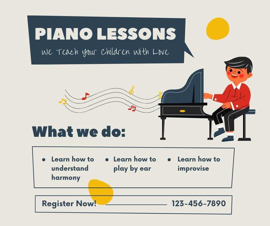 cost of piano lessons near me
